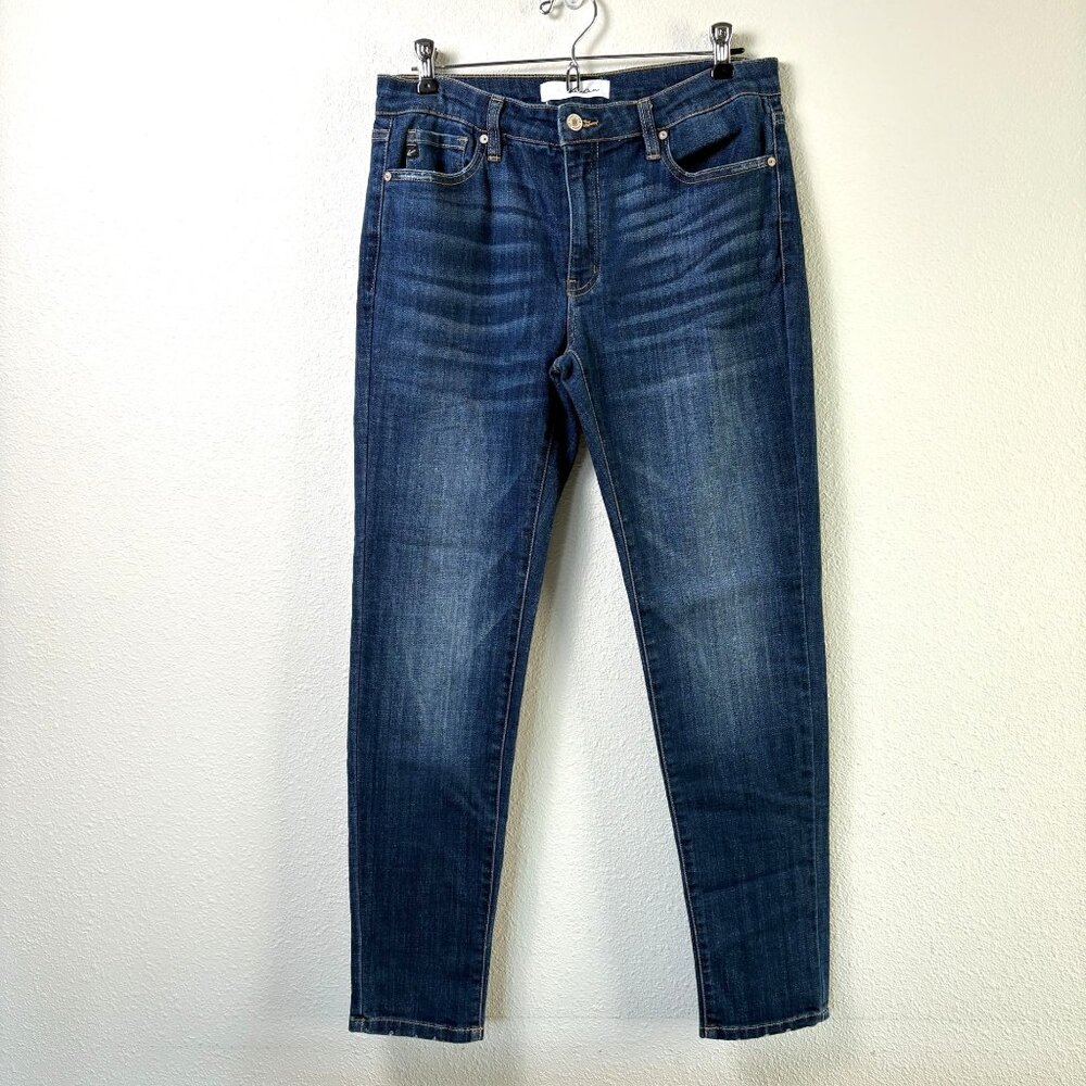 KanCan Ashlyn Mid Rise Super Skinny Jeans Size 11 Dark Wash Denim KC7085LOH